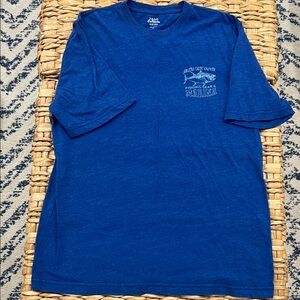IZOD Saltwater Deep Blue Short Sleeve Tee